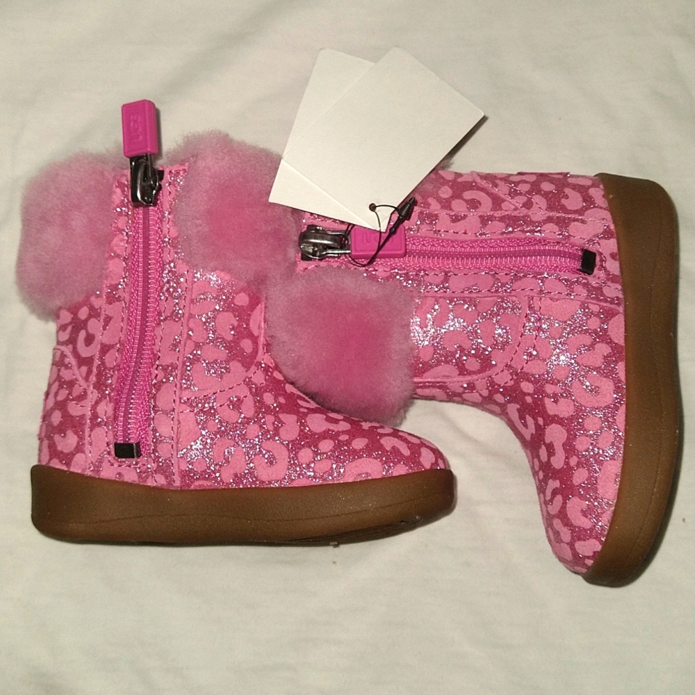 Pink Leopard Ugg boots